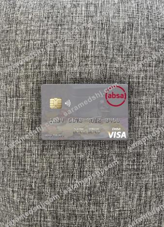 Seychelles Absa Bank Seychelles visa debit card photolook front